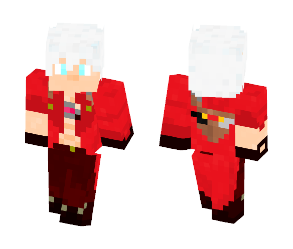 Devil May Cry 3 Dante Son of Sparda - Male Minecraft Skins - image 1