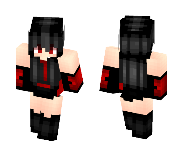 Akame (Akame Ga Kill) - Female Minecraft Skins - image 1