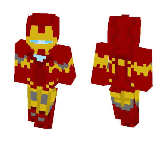 Ironman (Mark 6) (Tony) (Marvel) - Comics Minecraft Skins - image 1