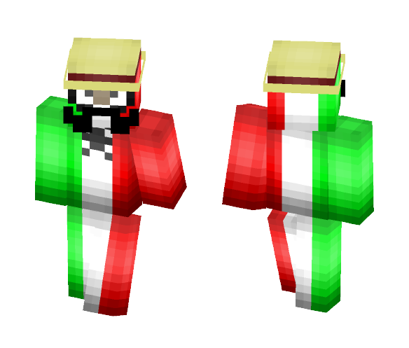 mexican spiderman ver. 2 - Comics Minecraft Skins - image 1