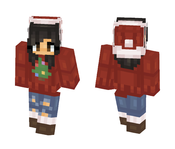 holly jolly - persona - Female Minecraft Skins - image 1