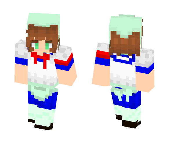 -=Amai Odayaka (Second Rival)=- - Female Minecraft Skins - image 1