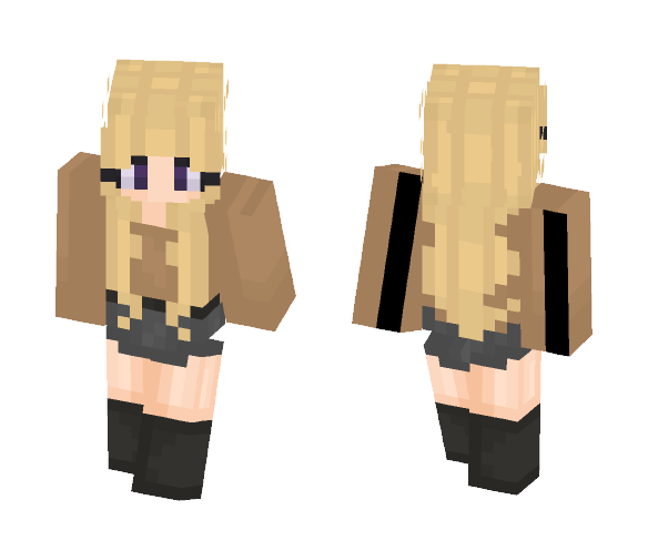 ~Dark Eyes, Bright Mind~ - Female Minecraft Skins - image 1