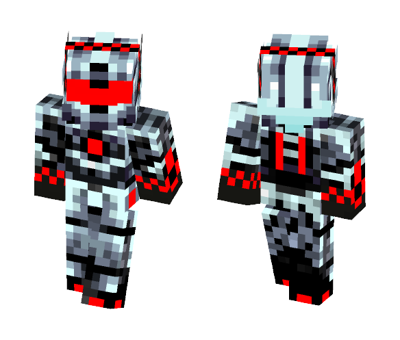 Red Robo Guy - Male Minecraft Skins - image 1