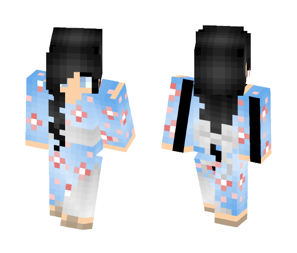 Blossom in the sky - Female Minecraft Skins - image 1