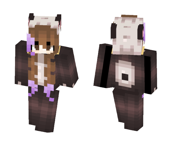Panda Sweety - Female Minecraft Skins - image 1