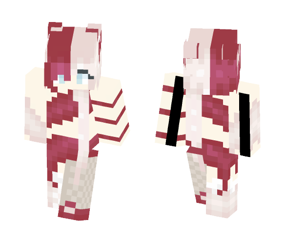 Raspberries and Cream - Female Minecraft Skins - image 1