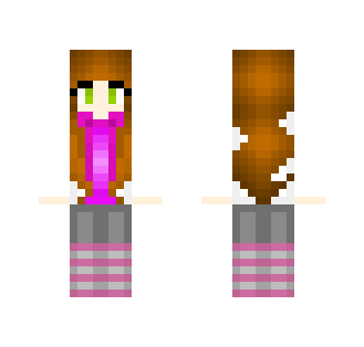Funtime Foxy Girl - Girl Minecraft Skins - image 2