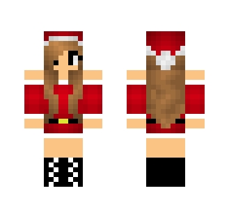 Christmas Santa Girl - Christmas Minecraft Skins - image 2