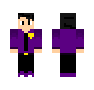 Purple Guy V.2 - Male Minecraft Skins - image 2
