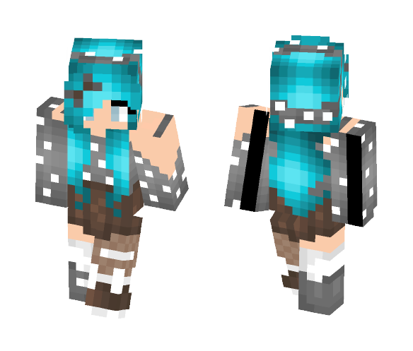 Chocolate Rays - contest entry - Female Minecraft Skins - image 1