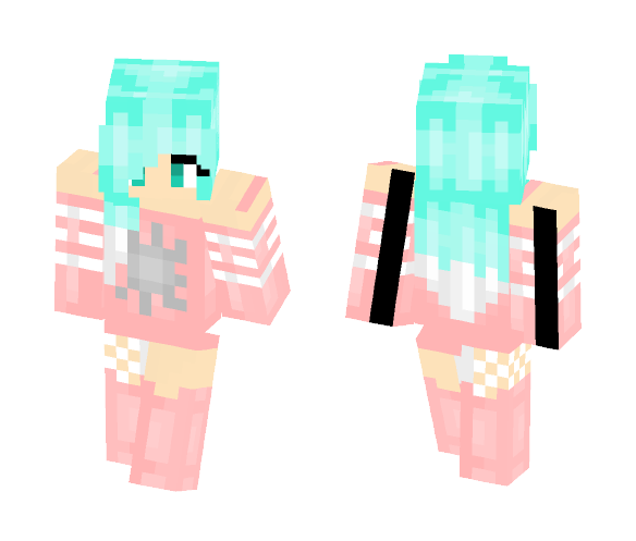 Orchid flowers - Female Minecraft Skins - image 1