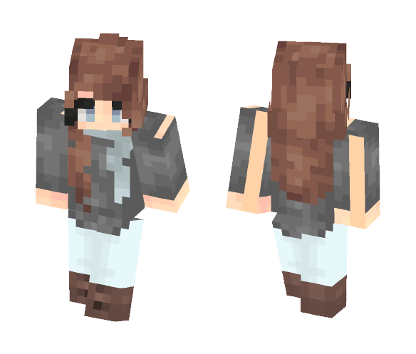 Winter Girl- New Shading - Female Minecraft Skins - image 1