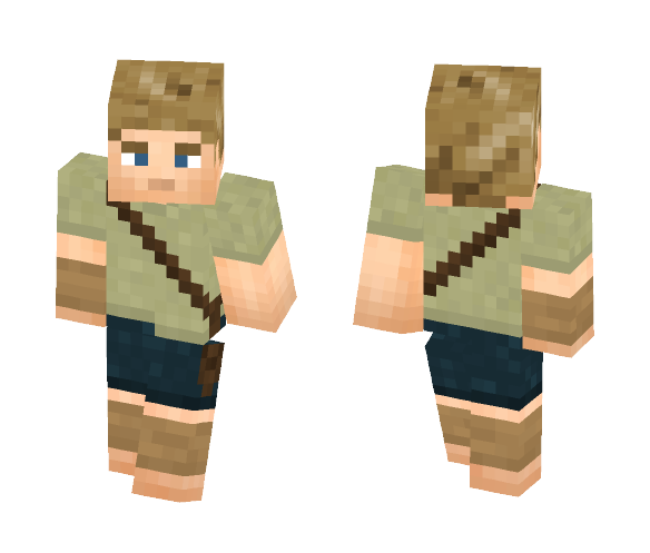BareFoot Guy - Male Minecraft Skins - image 1