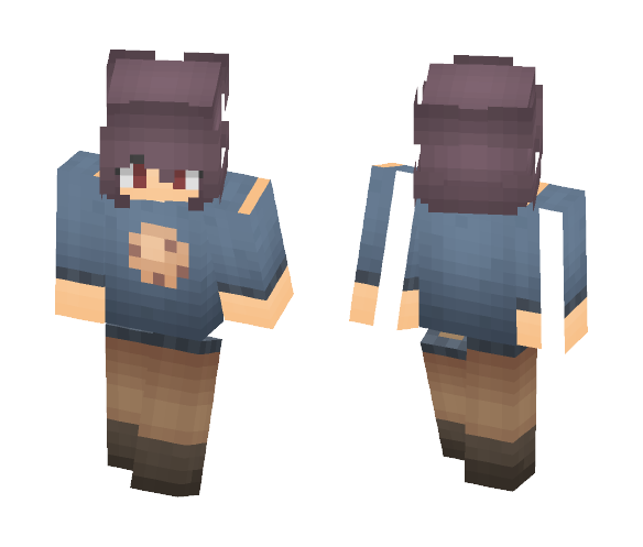 Girl in the Cookie Sweater - Girl Minecraft Skins - image 1