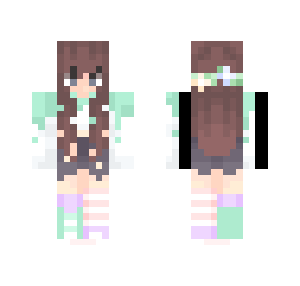 Pastel Goth (Request 1) - Female Minecraft Skins - image 2