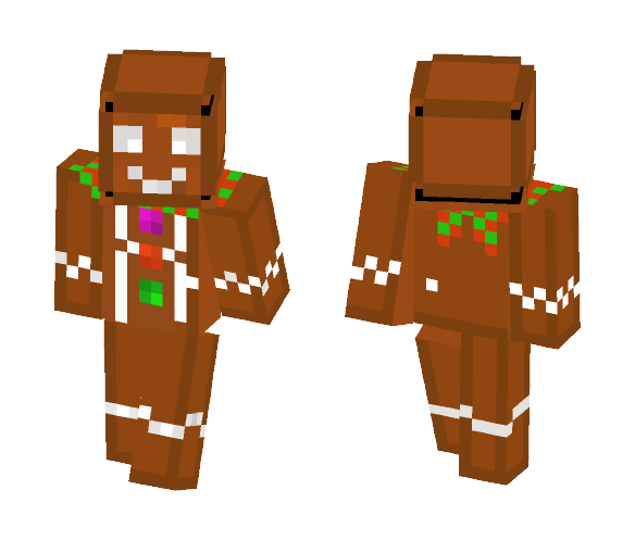 Ginger-Bread Cookie - Male Minecraft Skins - image 1