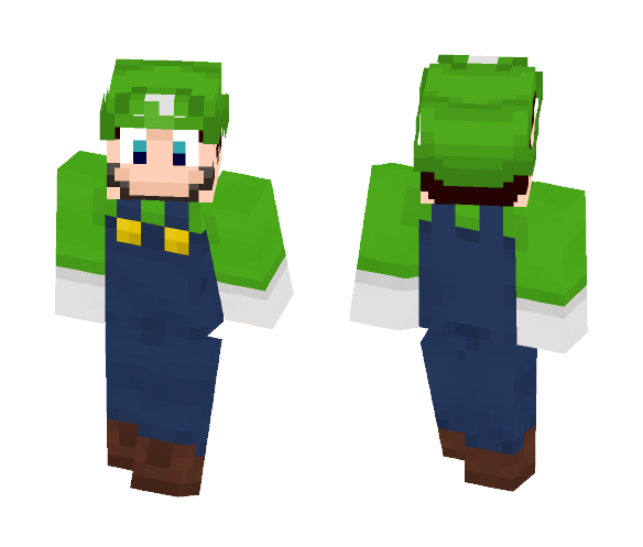 Luigi - GameCube/Wii Model - Male Minecraft Skins - image 1