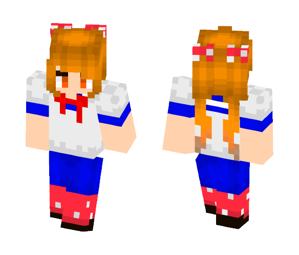 -=Osana Najimi (First Rival)=- - Female Minecraft Skins - image 1