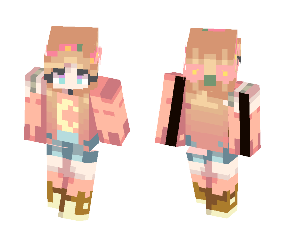 Peaches n' Cream - Female Minecraft Skins - image 1