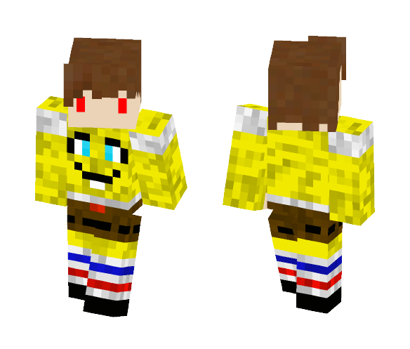 Spongebob - Kians Version - Male Minecraft Skins - image 1