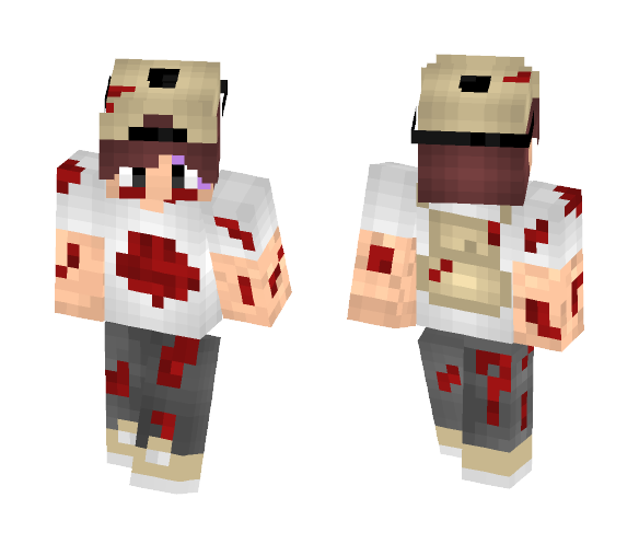 Bleeding Out Boy - Boy Minecraft Skins - image 1