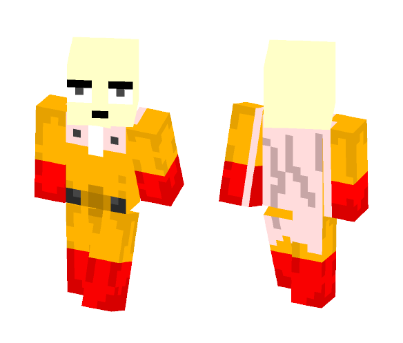 Saitama - One Punch Man - Male Minecraft Skins - image 1
