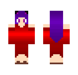 Neko-girl ||in a dress|| - Female Minecraft Skins - image 2