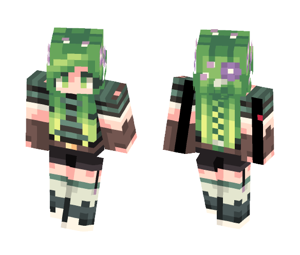 Grown // OC - Jade // Raffle Info!! - Female Minecraft Skins - image 1