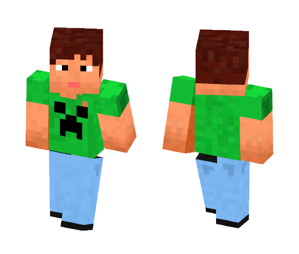 First skin i ever made lawl - Male Minecraft Skins - image 1