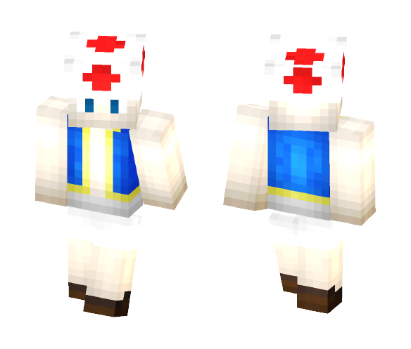 Toad (From Super Mario Series) - Male Minecraft Skins - image 1
