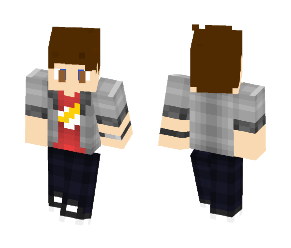 Barry allen with out suit - Male Minecraft Skins - image 1