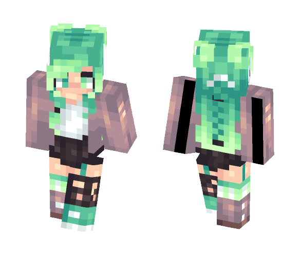 Toxic//Fanskin - Female Minecraft Skins - image 1