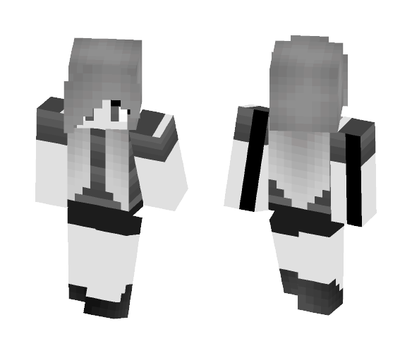 Black & White - Female Minecraft Skins - image 1