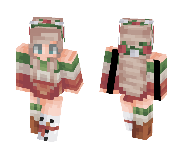 ~ Christmas (I Need Snowman Shoes) - Christmas Minecraft Skins - image 1