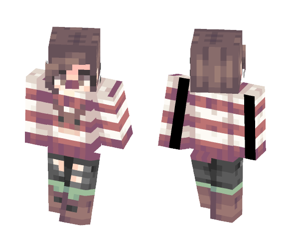 Rudolph The Red Nose Reindeer - Female Minecraft Skins - image 1