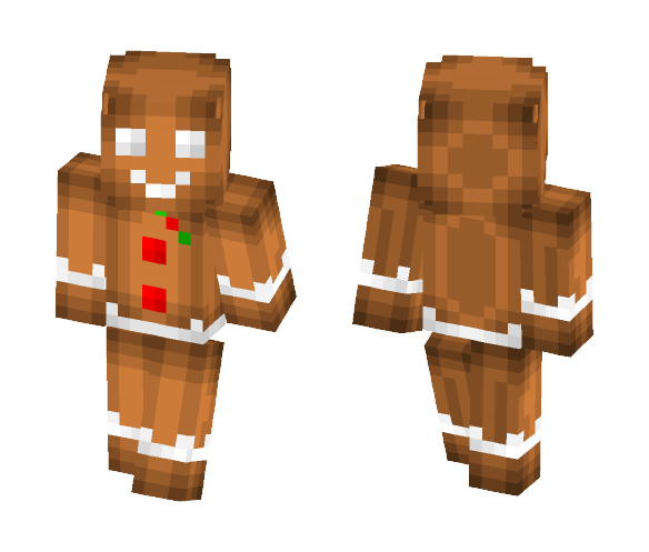 Gingerbread Man - Interchangeable Minecraft Skins - image 1