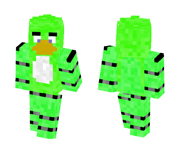 chica the chicken. - Interchangeable Minecraft Skins - image 1
