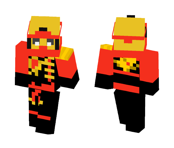 Kai V2 (Lego Ninjago) - Male Minecraft Skins - image 1