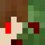 Half Zombie Half Human - Male Minecraft Skins - image 3