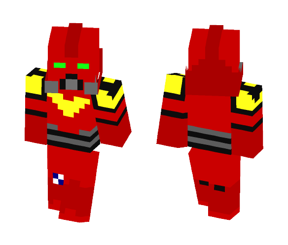 Blood Angel - Space Marine - Male Minecraft Skins - image 1
