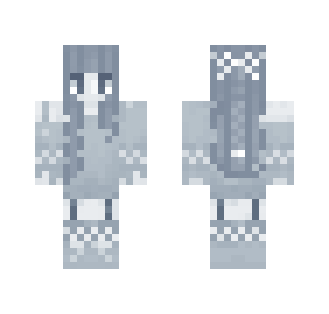Frosty Black And White - Female Minecraft Skins - image 2