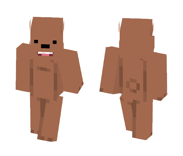 Grizzly Bear - We Bare Bears - Male Minecraft Skins - image 1