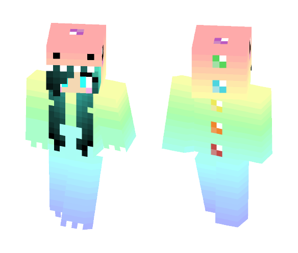 Twin 2 - Female Minecraft Skins - image 1