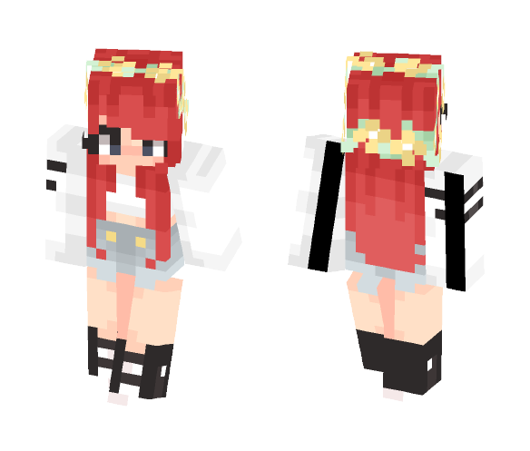 Little Red Head ❤ - Female Minecraft Skins - image 1