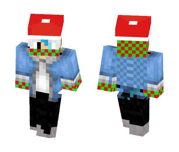 Christmas Sans - Christmas Minecraft Skins - image 1