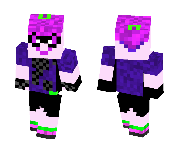Inkling (Octo Tee) - Male Minecraft Skins - image 1