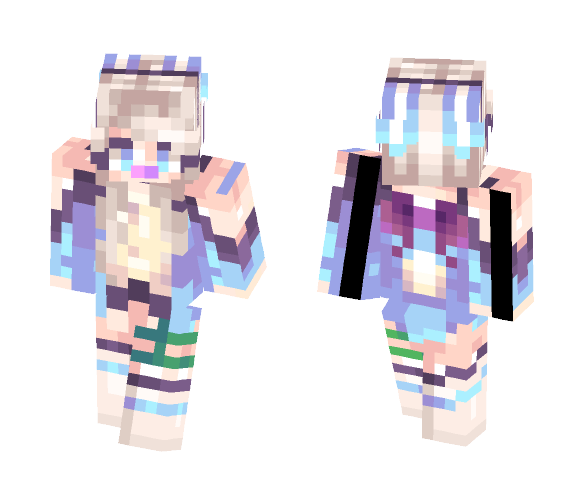 OC//Bunbun (Revamped) - Female Minecraft Skins - image 1