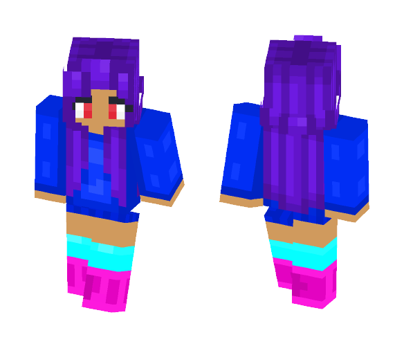 My Skin (Shaded, new clothes) - Female Minecraft Skins - image 1
