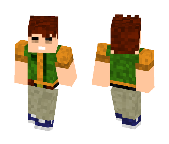 Brock (Pokemon) - Male Minecraft Skins - image 1